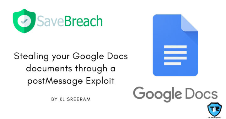 Hackers Could Have Accessed Your Private Documents By A Bug In Google Docs